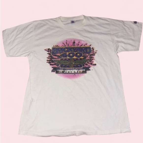 brickyard Other - Vintage Brickyard 400 Inaugural Race Graphic Tee – XL